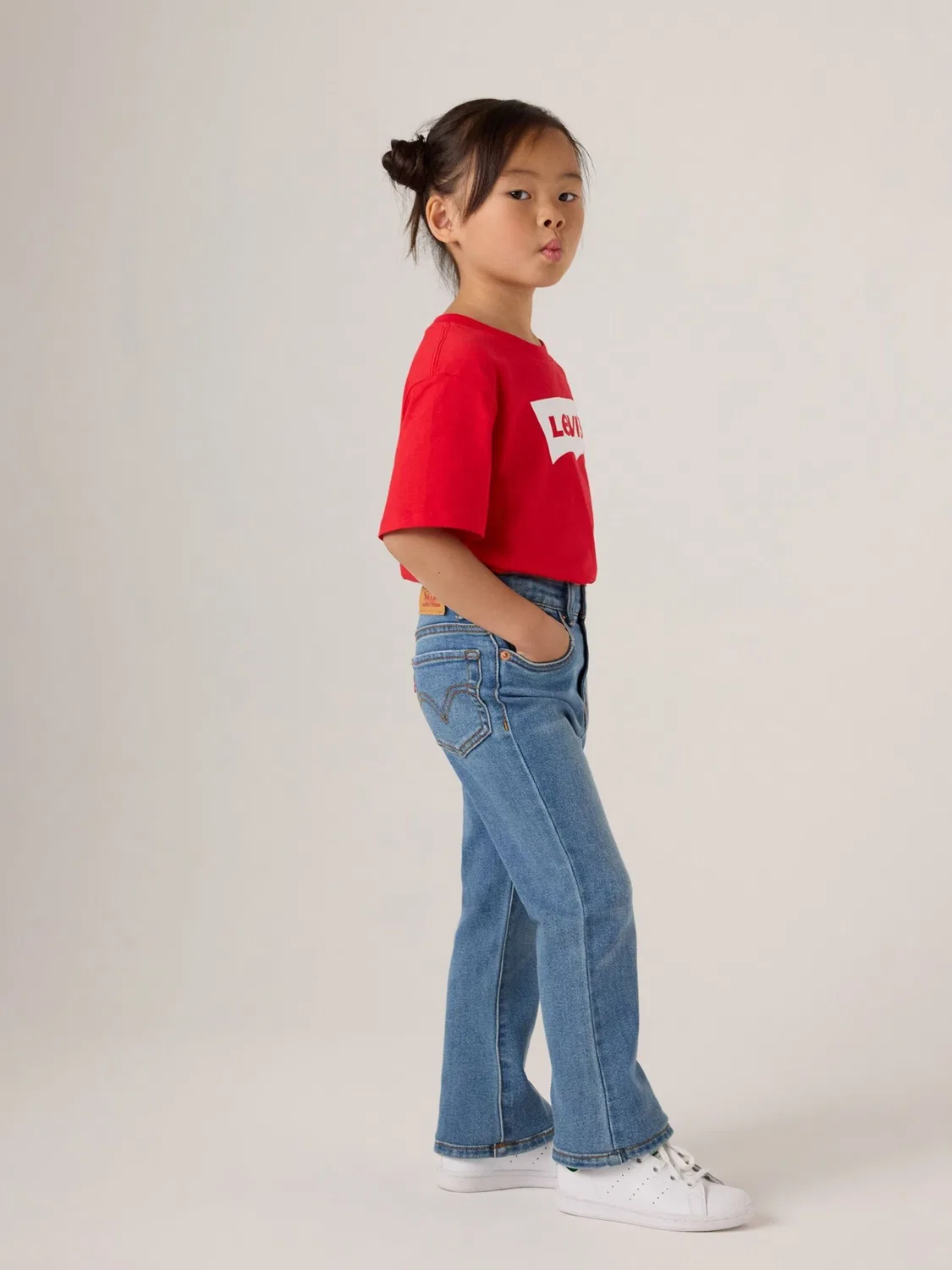 Джинсы клеш Levi's 726 High Rise Flare, синие — фото 3