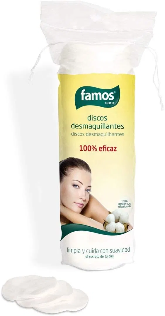 Салфетки для снятия макияжа, Famos, 50 шт