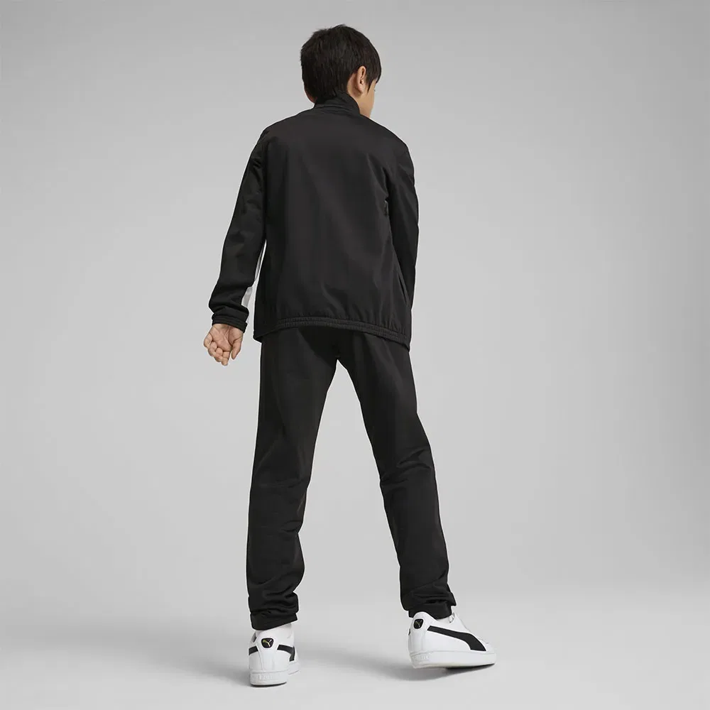 Спортивный костюм Puma Poly Colorblock, черный — фото 4