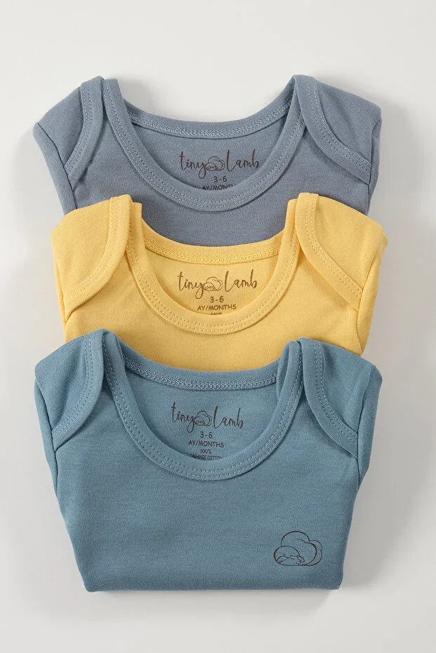 Детский комплект боди с коротким рукавом хлопковый Rovigo Tinylamb, Mixed — фото 2