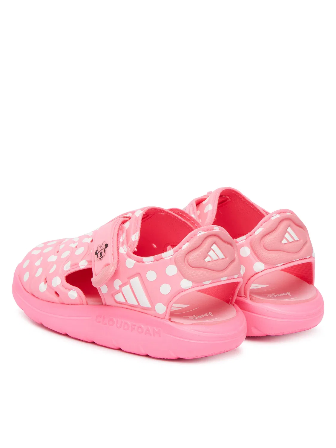 Сандалии для девочки Disney Minnie Mouse Adidas, розовый — фото 3