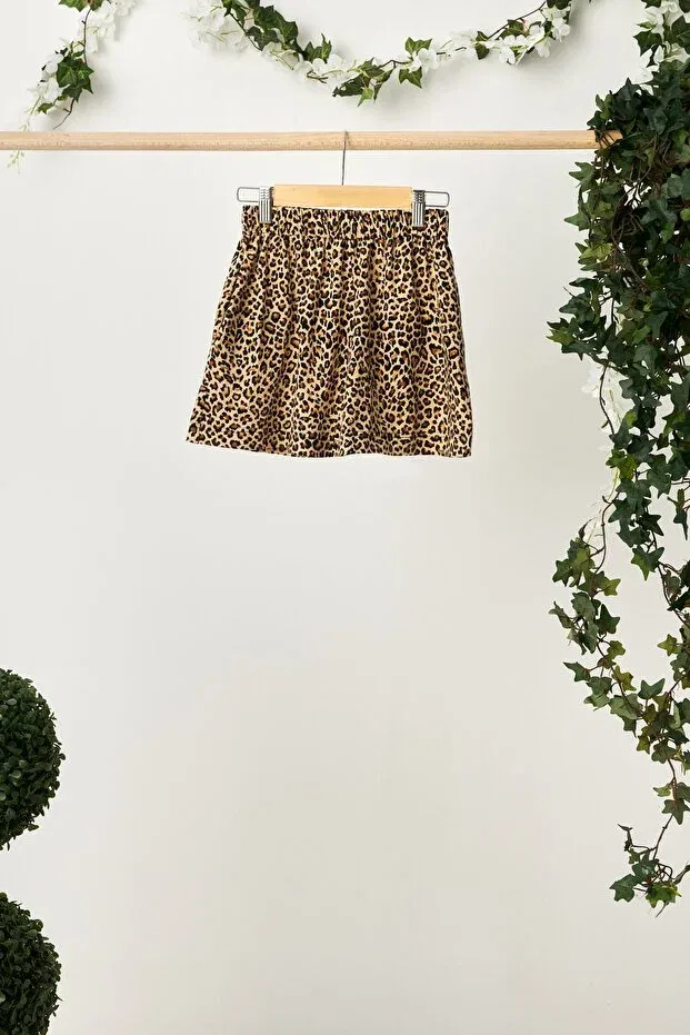 Детские шорты для девочек хлопковые Sportswear Babygiz, Leopard