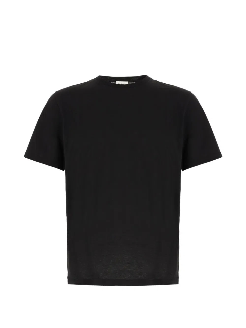 Футболка в рубчик Cassandre Saint Laurent, черный