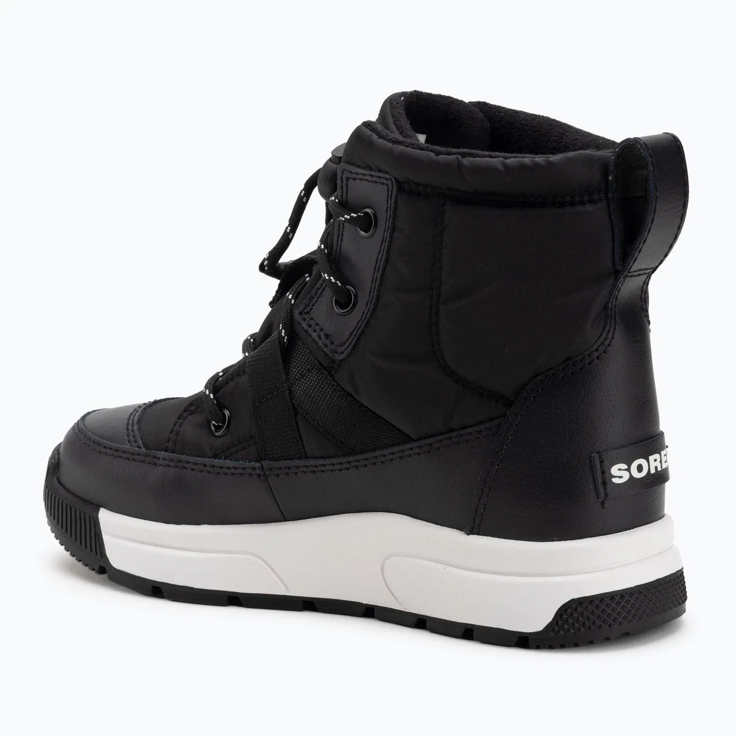 Детские зимние ботинки с высоким голенищем Sorel Youth Whitney Mid WP, Черный — фото 3