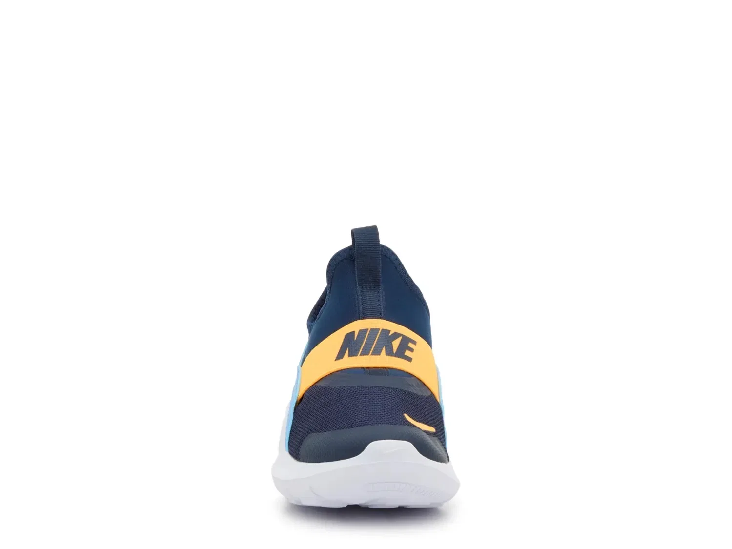 Кроссовки с эластичными ремешками Flex Runner 4, Nike, темно-синий/оранжевый — фото 2