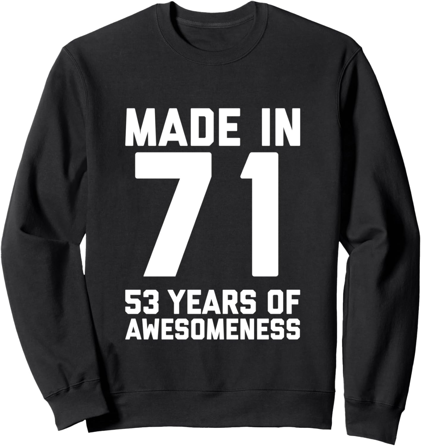 

Футболки на 53-й день рождения для женщин, подарки на 53-й день рождения для мужчин: толстовка, толстовка, черная, размер S 53Rd Birthday Gift Ideas For Men, Women, 53 Year Olds