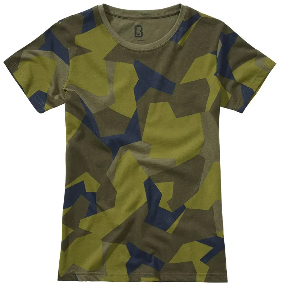 Женская футболка камуфляж Brandit, Camouflage