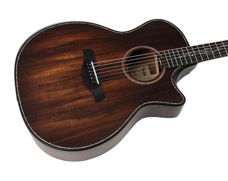 

Taylor Builders Edition K24CE Solid Koa Grand Auditorium Acoustic Electric