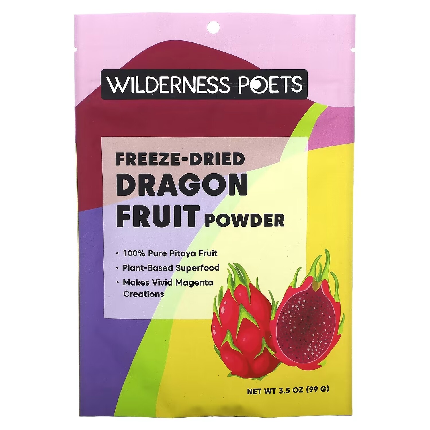 

Порошок из Лиофилизированных Плодов Дракона Wilderness Poets, 99 г