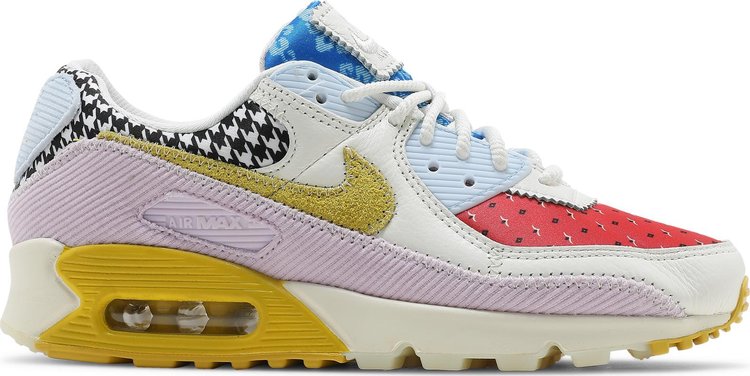 Кроссовки Nike Wmns Air Max 90 'Patchwork', многоцветный - фото