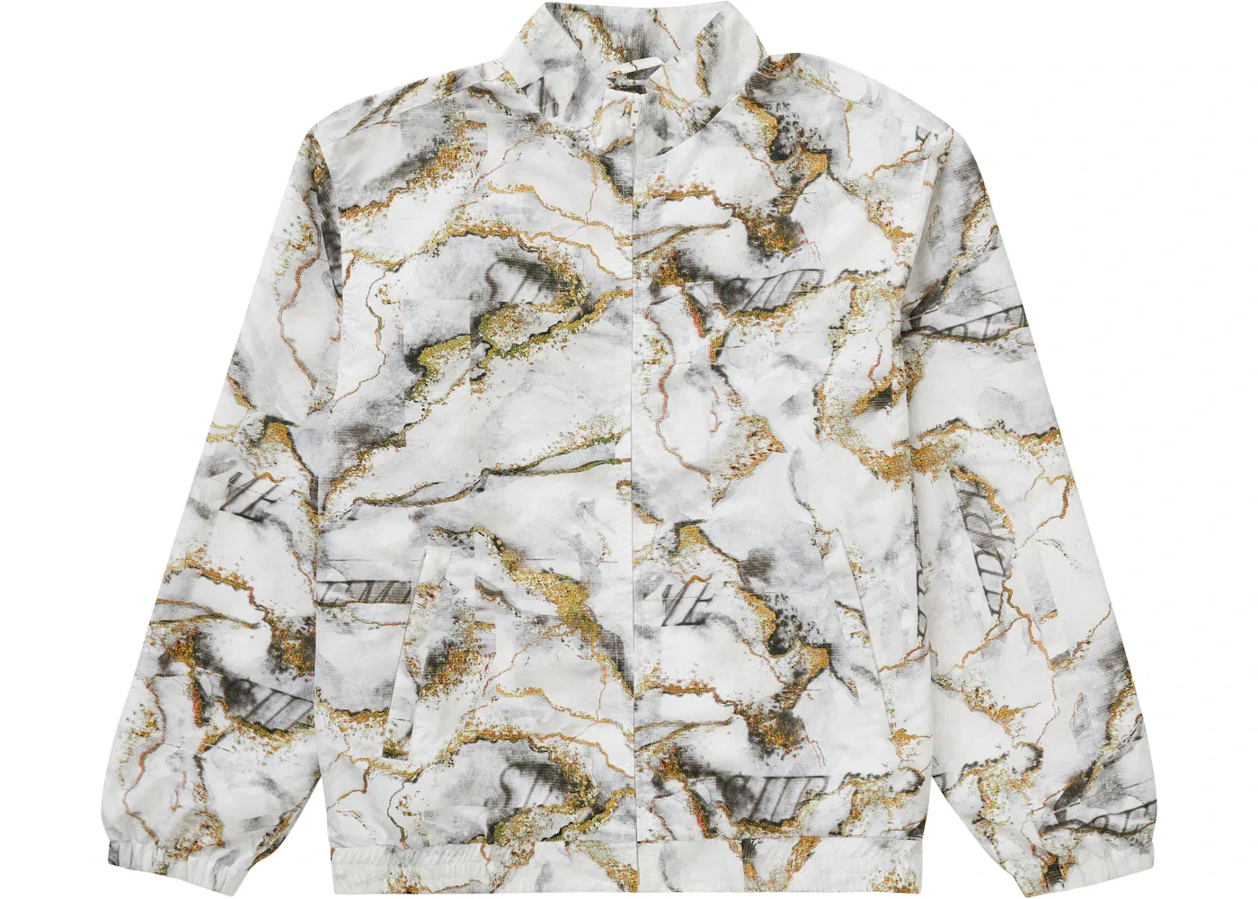Мужская куртка Supreme Marble Track Jacket, White