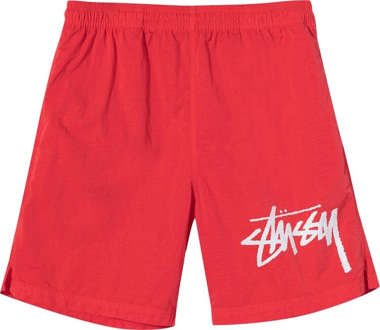 

Шорты Nike x Stussy Shorts 'Habanero Red', красный
