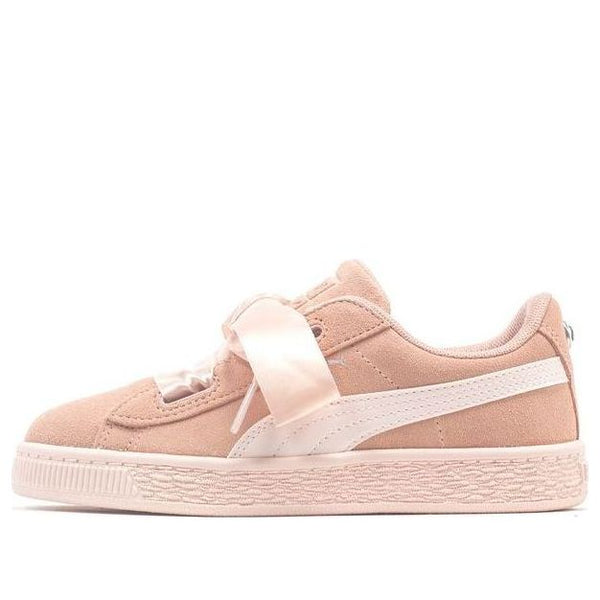 

Кроссовки suede heart jewel ps sneakers pink Puma, розовый