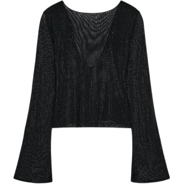 Женский джемпер черный ZARA