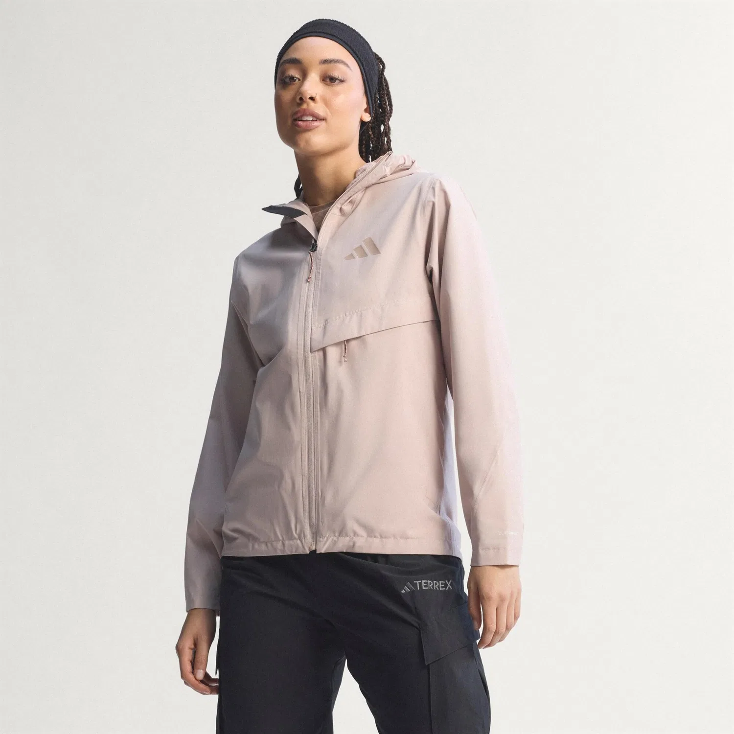 Мужская ветрозащитная куртка Terrex Multi 2 Layer CLIMAPROOF Adidas, Taupebeige — фото 3