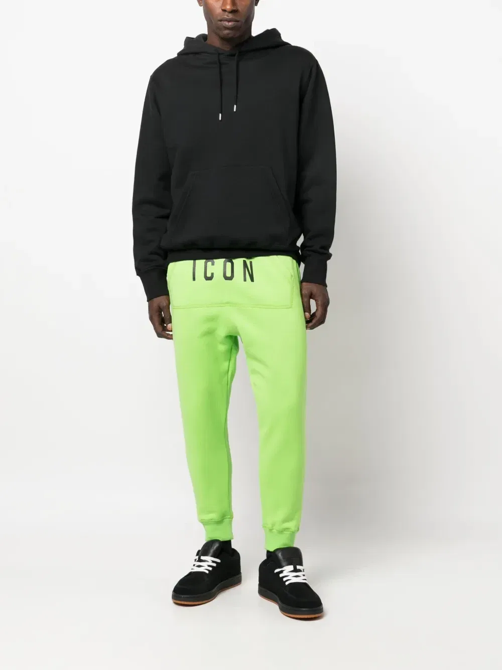 Спортивные брюки с принтом Icon Dsquared2, зеленый — фото 2