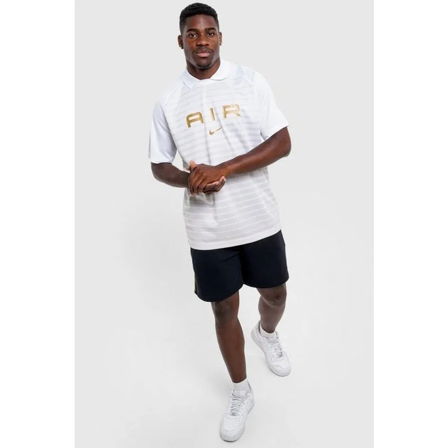 Футболка спортивная с принтом Air Dri-Fit Graphic Nike, Белый — фото 4