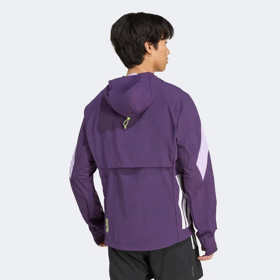 Ветровка для бега Adizero Performance JV7183 adidas, Фиолетовый — фото 3