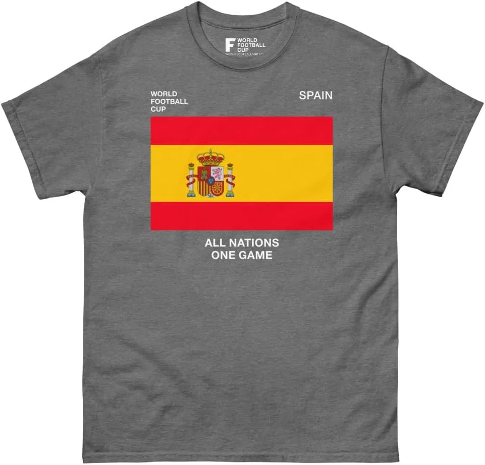 Футболка футбольная коллекционная 5000 Generic, Graphite Heather