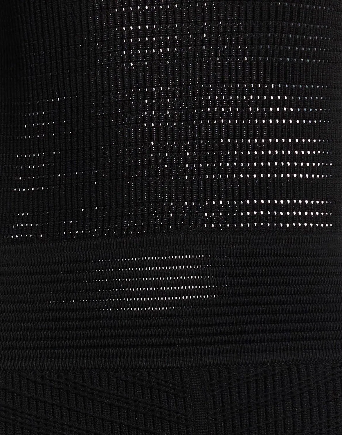 Женское платье-бодикон с открытой спиной Black Balmain, черный — фото 4