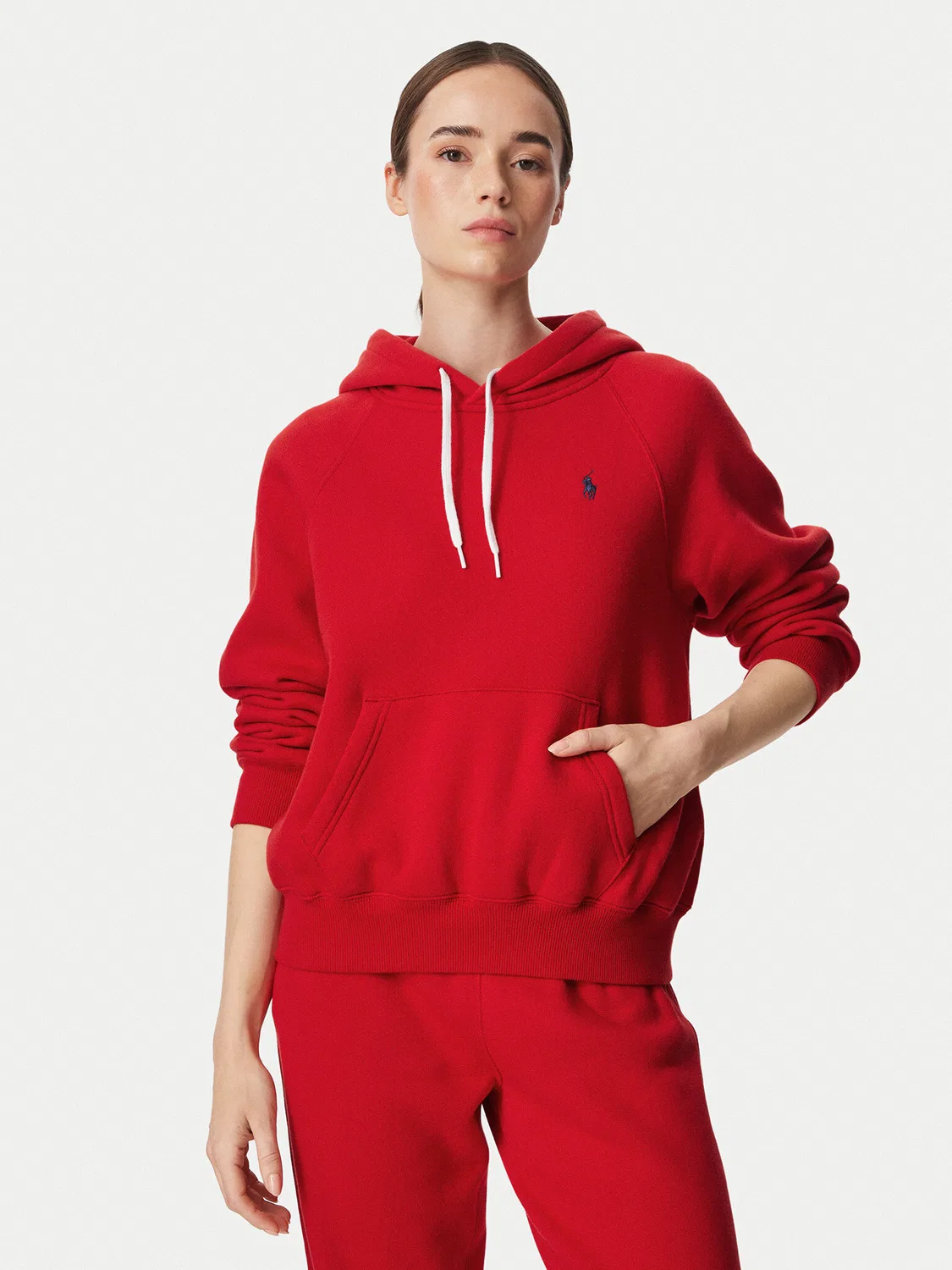 Женская толстовка стандартного кроя Polo Ralph Lauren, красный