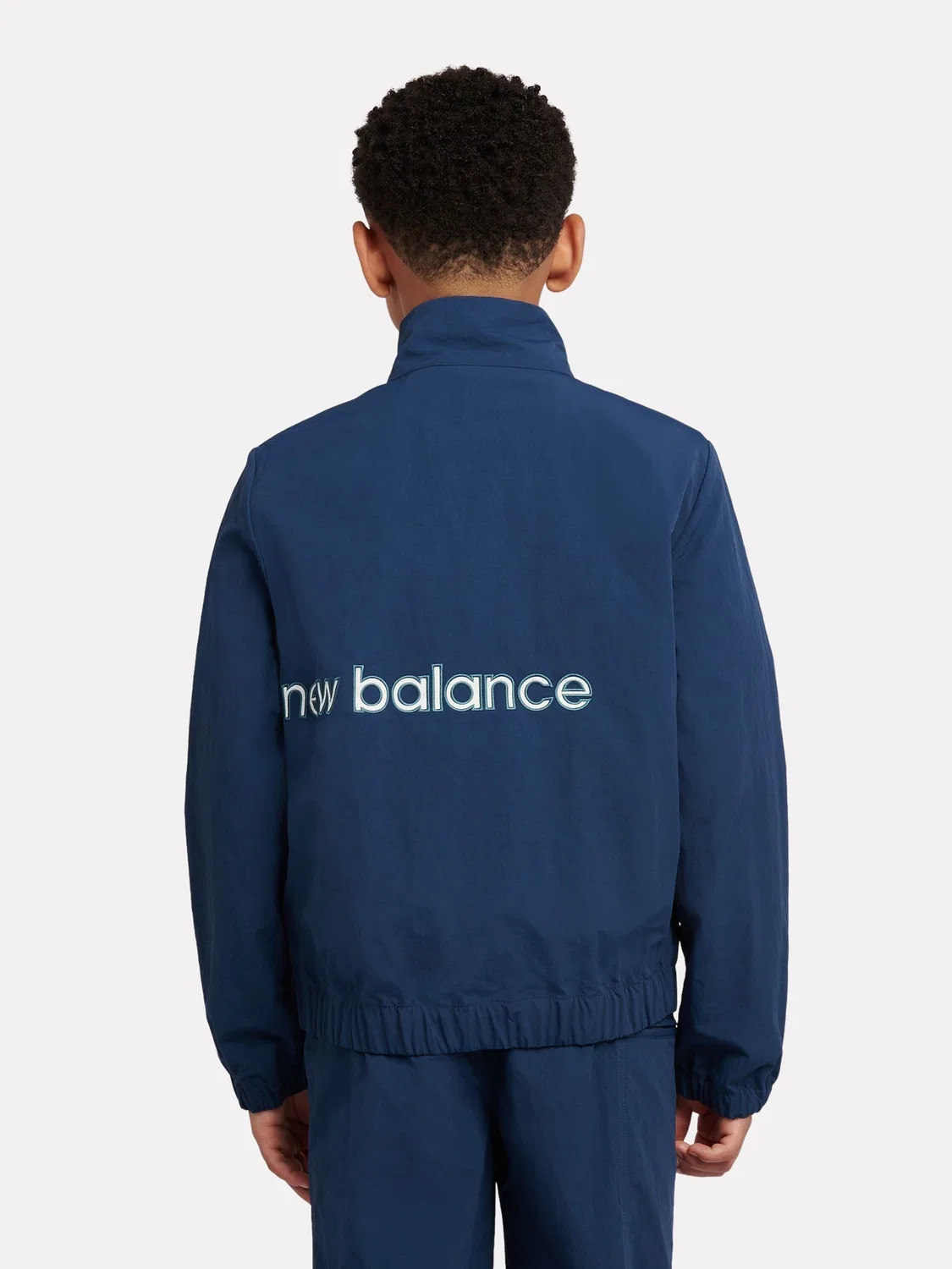 Куртка спортивная New Balance Premium Panelled, синий — фото 3