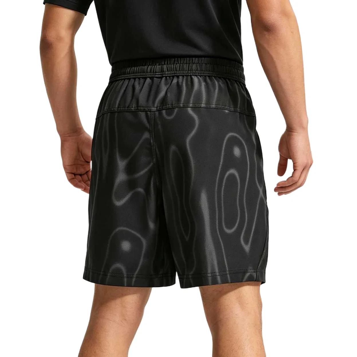 Мужские спортивные шорты Dri-FIT Form Nike, Black/White — фото 3