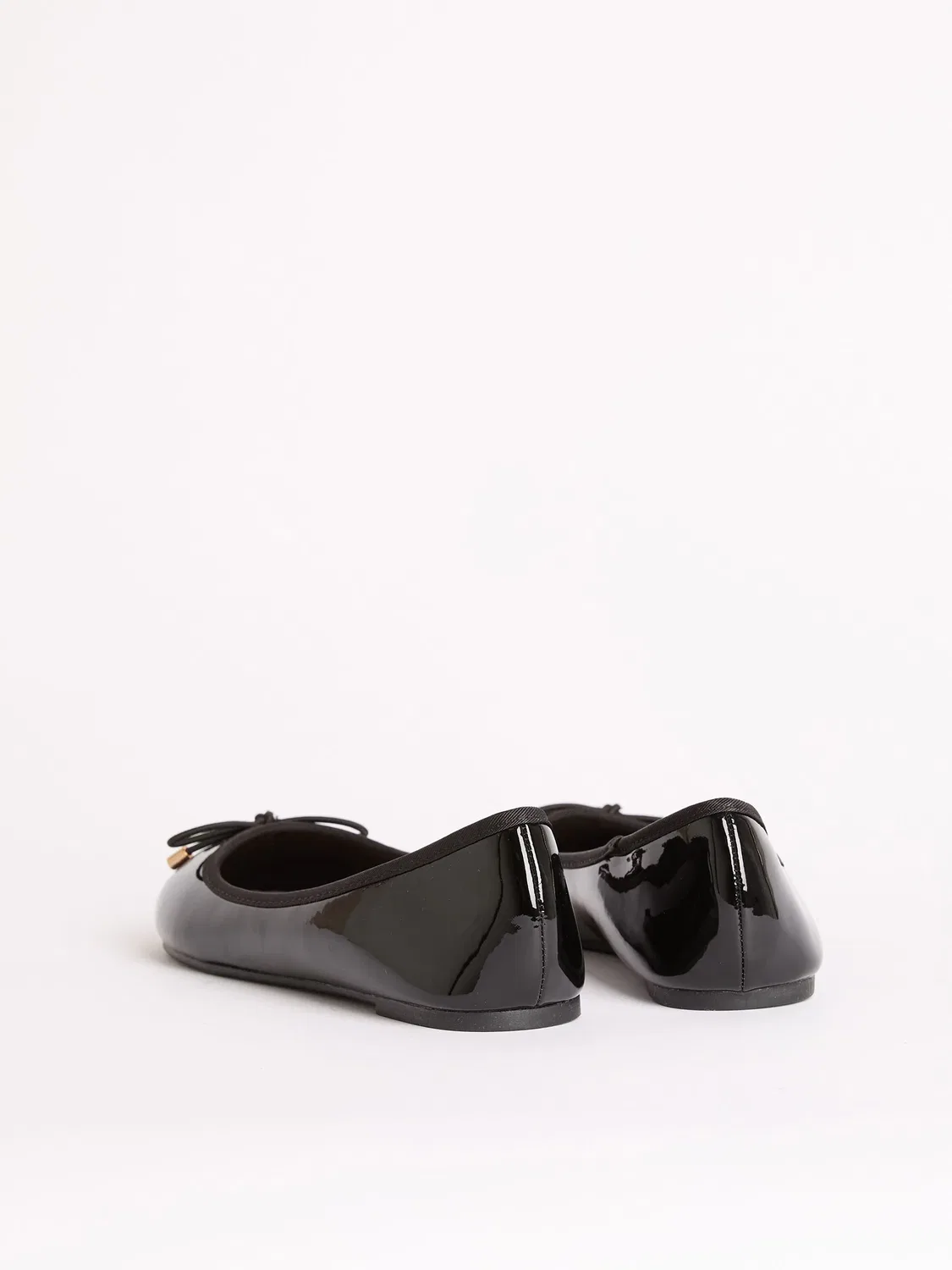Балетки Lipsy Black, широкие — фото 4