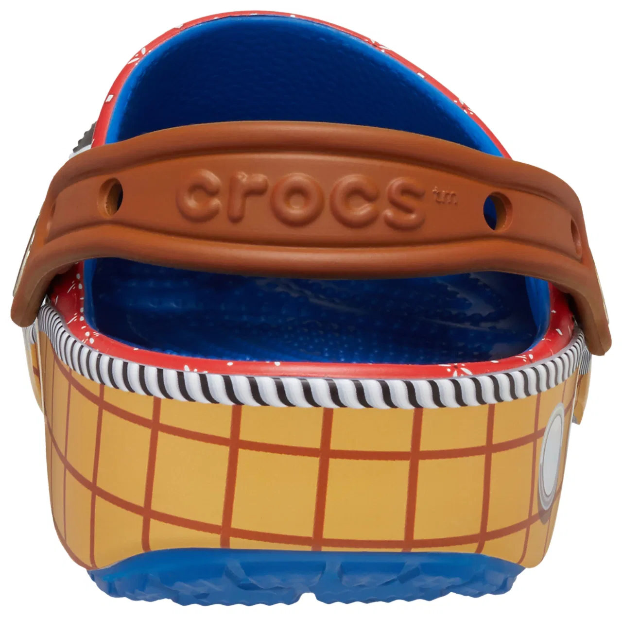 Детские сабо Toy Story Woody Classic Crocs, белый/коричневый/черный — фото 2