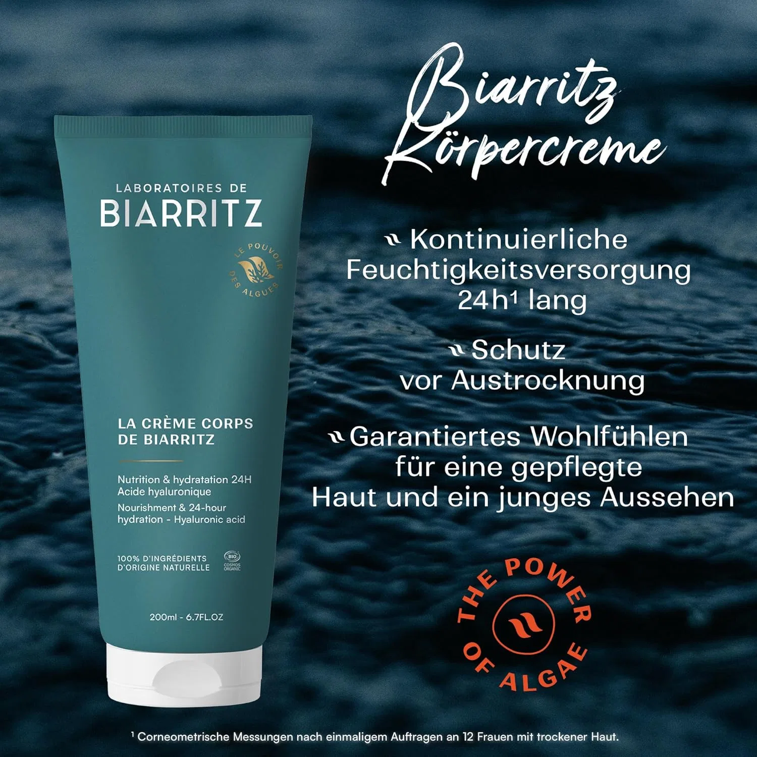 Крем для тела La Crème de Biarritz, Laboratoires de Biarritz, 200 мл — фото 2