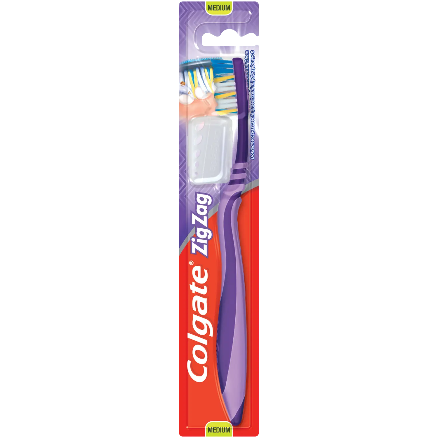 

Colgate Zig-Zag средняя зубная щетка, 1 шт.