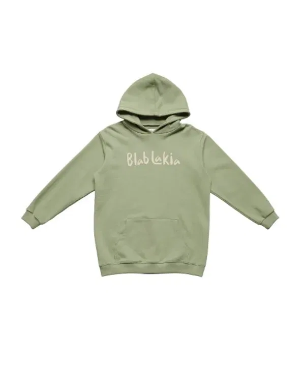 Худи с капюшоном с логотипом, Logo hooded sweat shirts Blablakia, зеленый