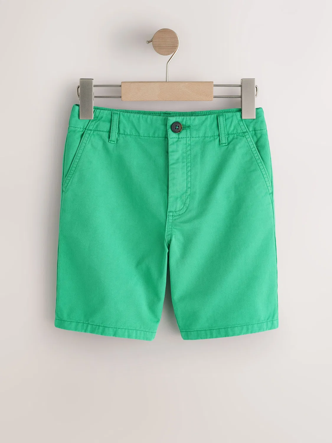 Шорты чинос Garment Washed Next, зеленый — фото 4