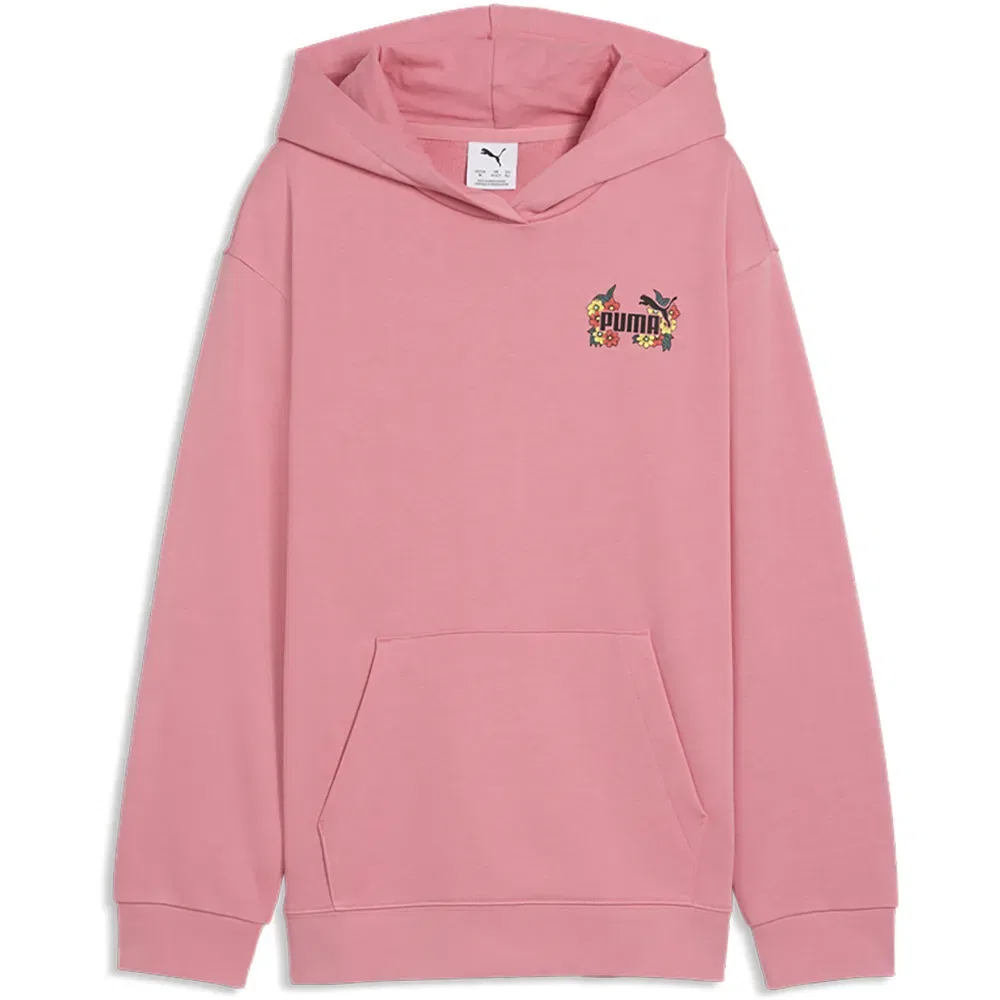 Худи свободного кроя Mid90S Graphic Relaxed Fit Puma, розовый