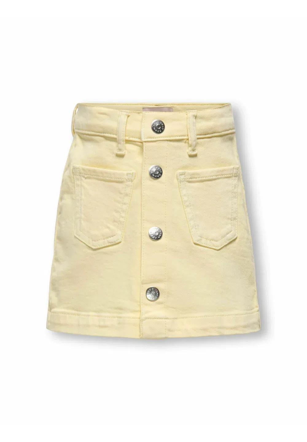 Jeansrock kmgamazing Jeansrock Kurzer Rock - юбка-трапеция Only Mini, Double Cream