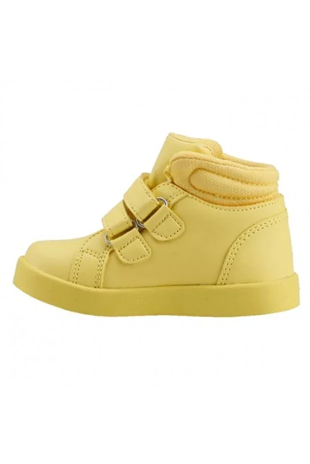 Детские ботинки для девочек на плоском ходу Vicco, Yellow — фото 2
