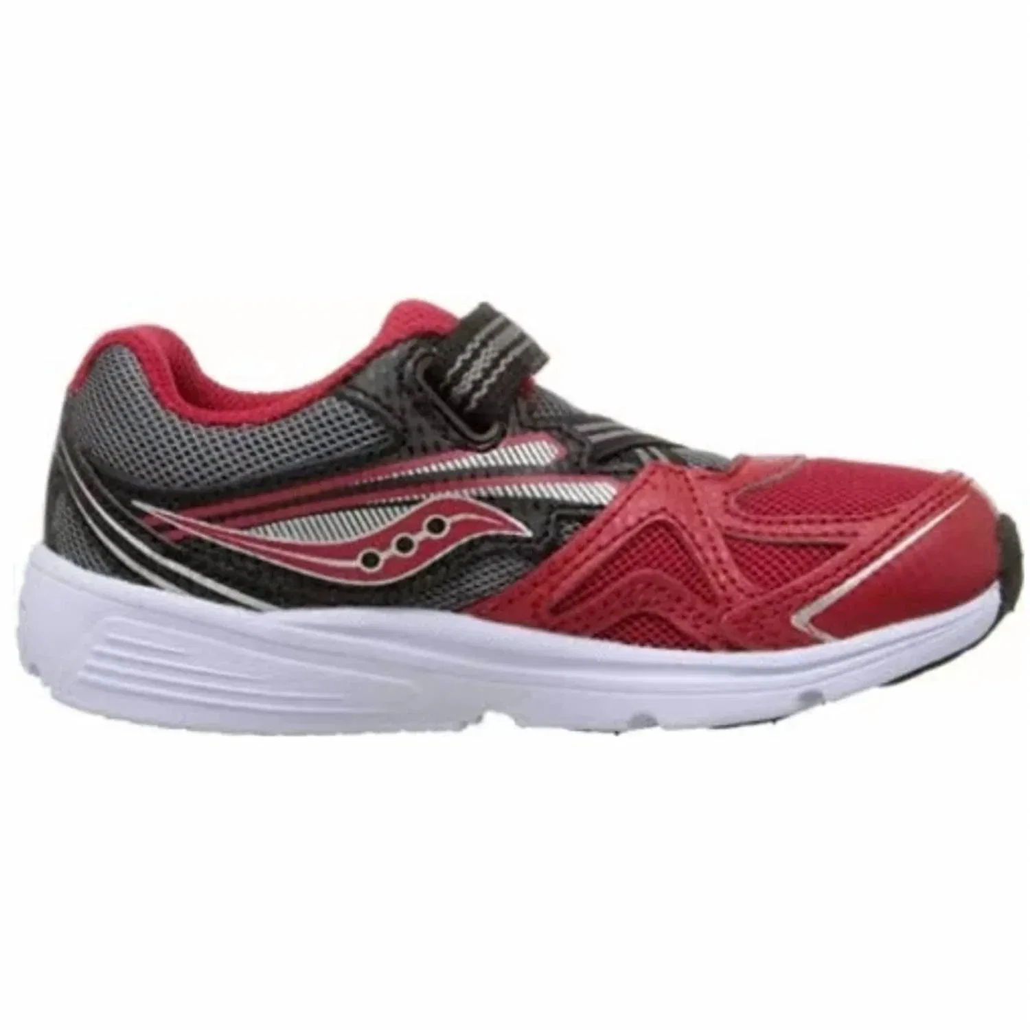 Детские кроссовки для мальчиков с круглым носом Baby Ride SAUCONY, Red/Black — фото 2