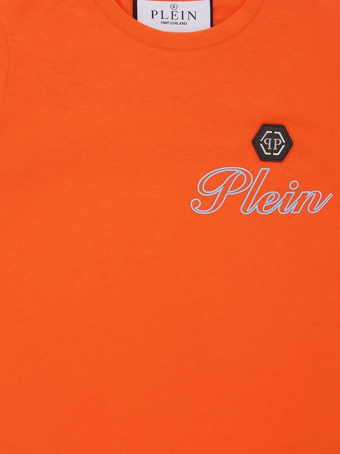 Детская футболка Italic оранжевая Philipp Plein, оранжевый — фото 3