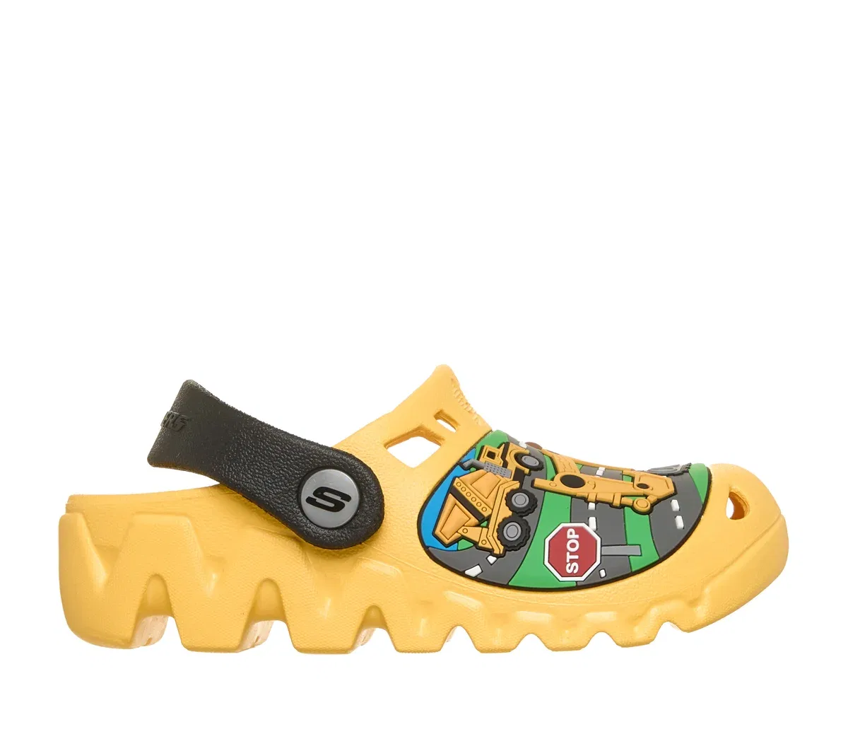 Детские кроссовки Foamies Zaggle - Tiny Tides Skechers, жёлтый/мультиколор