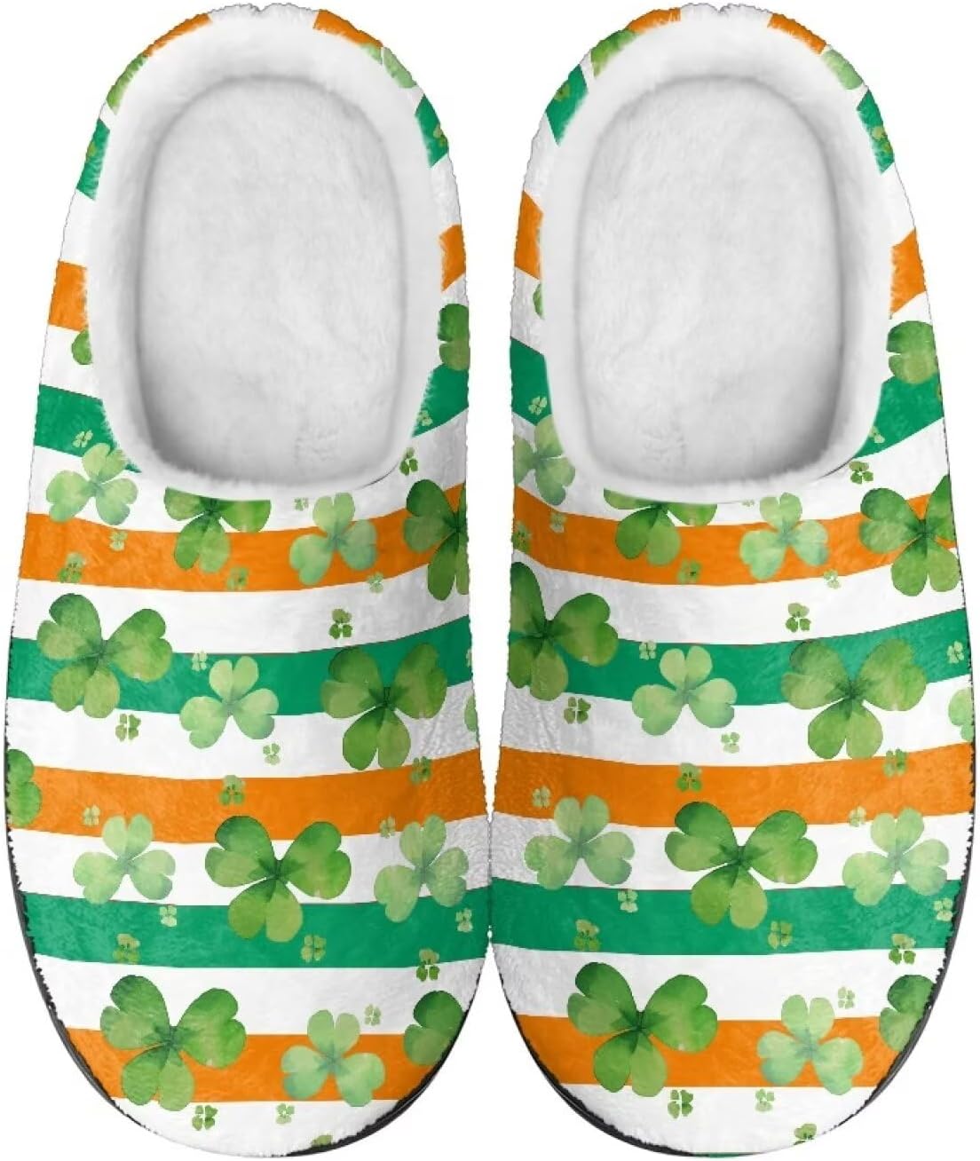 

Уютные домашние тапочки для женщин и мужчин, для дома и улицы, с мягкой, нескользящей подошвой из пены с эффектом памяти, для мамы и папы Noprintge, Clover