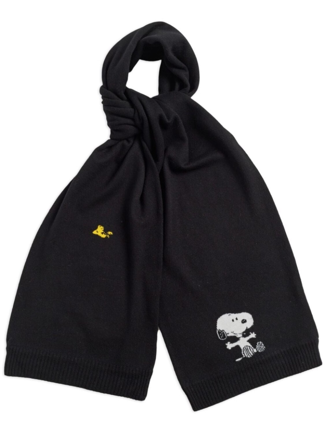 

Chinti & Parker шарф Snoopy & Woodstock, черный