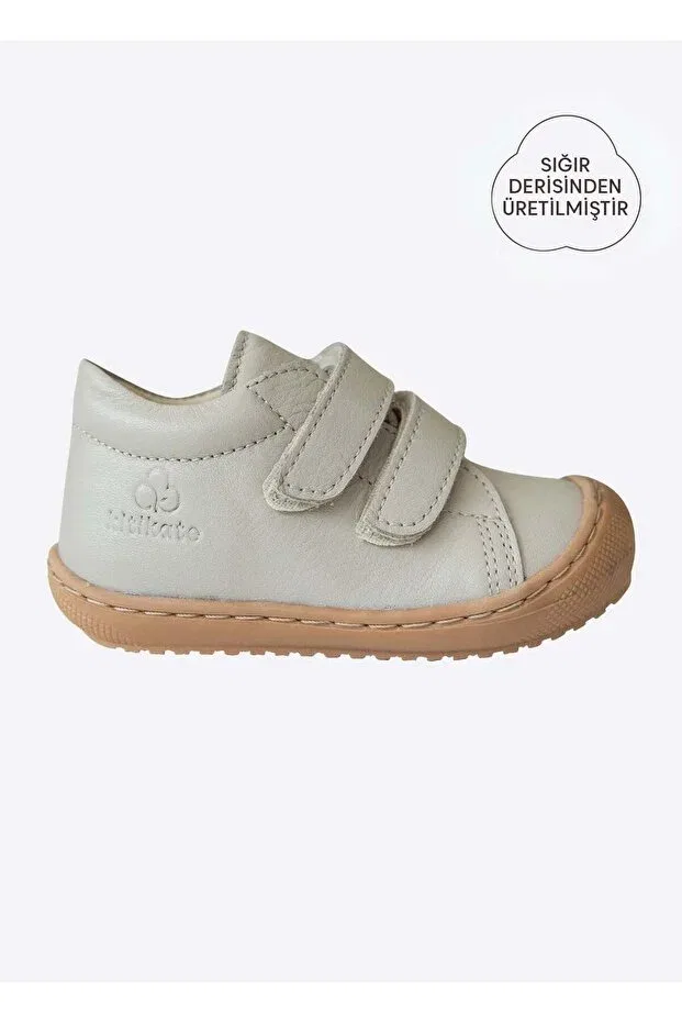 Детские туфли для девочки из эко-кожи Kitikate, Beige