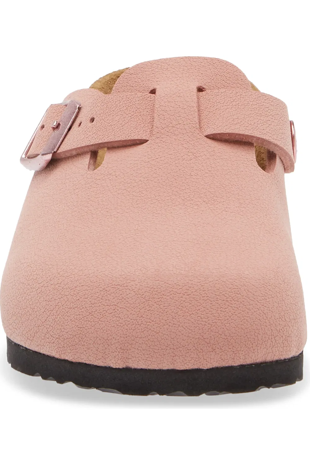 Детские сабо на пробковой стельке Boston Birkenstock, розовый — фото 4