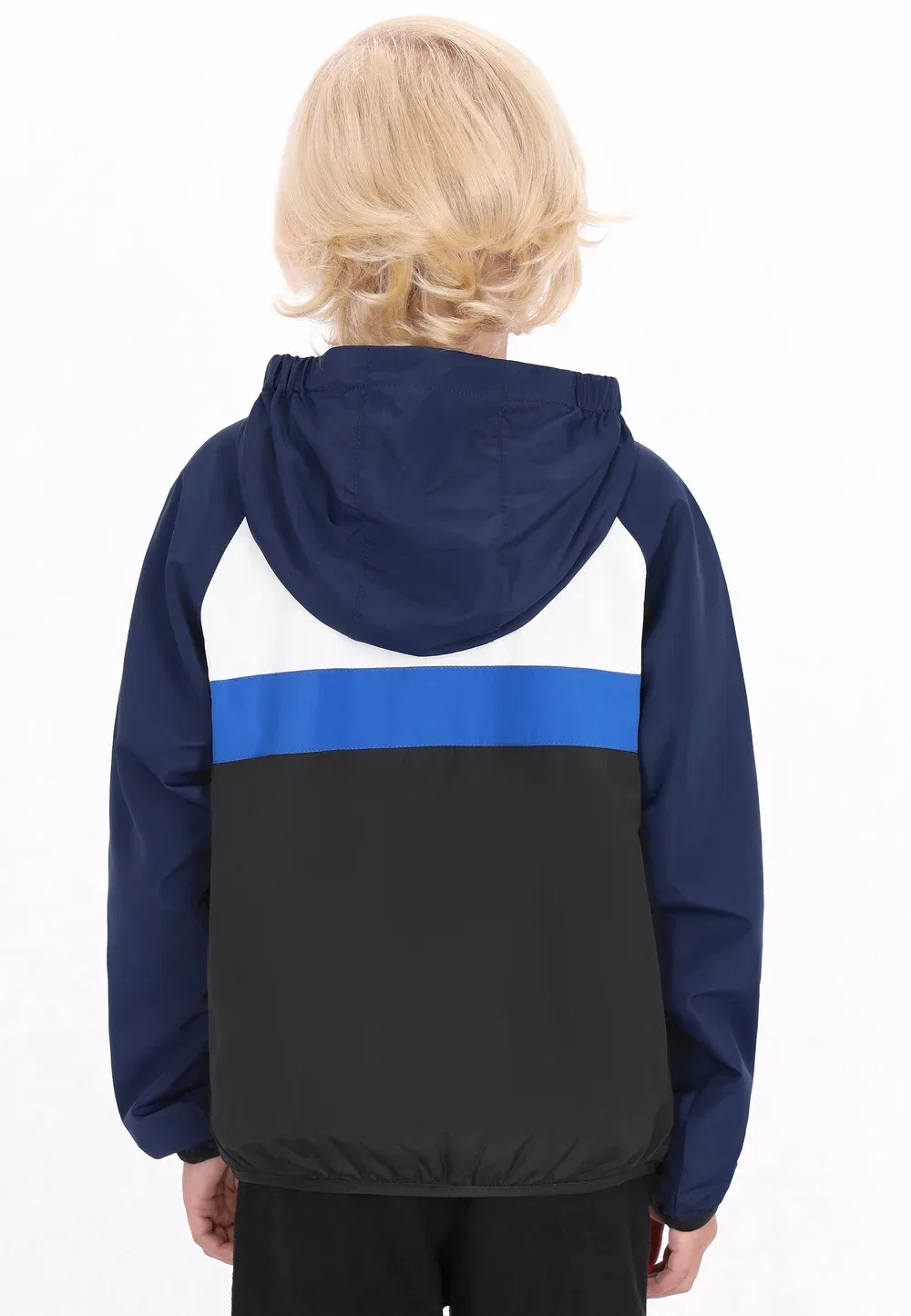 Анорак унисекс - легкая куртка Schmuddelwedda, Marine Colorblock — фото 3