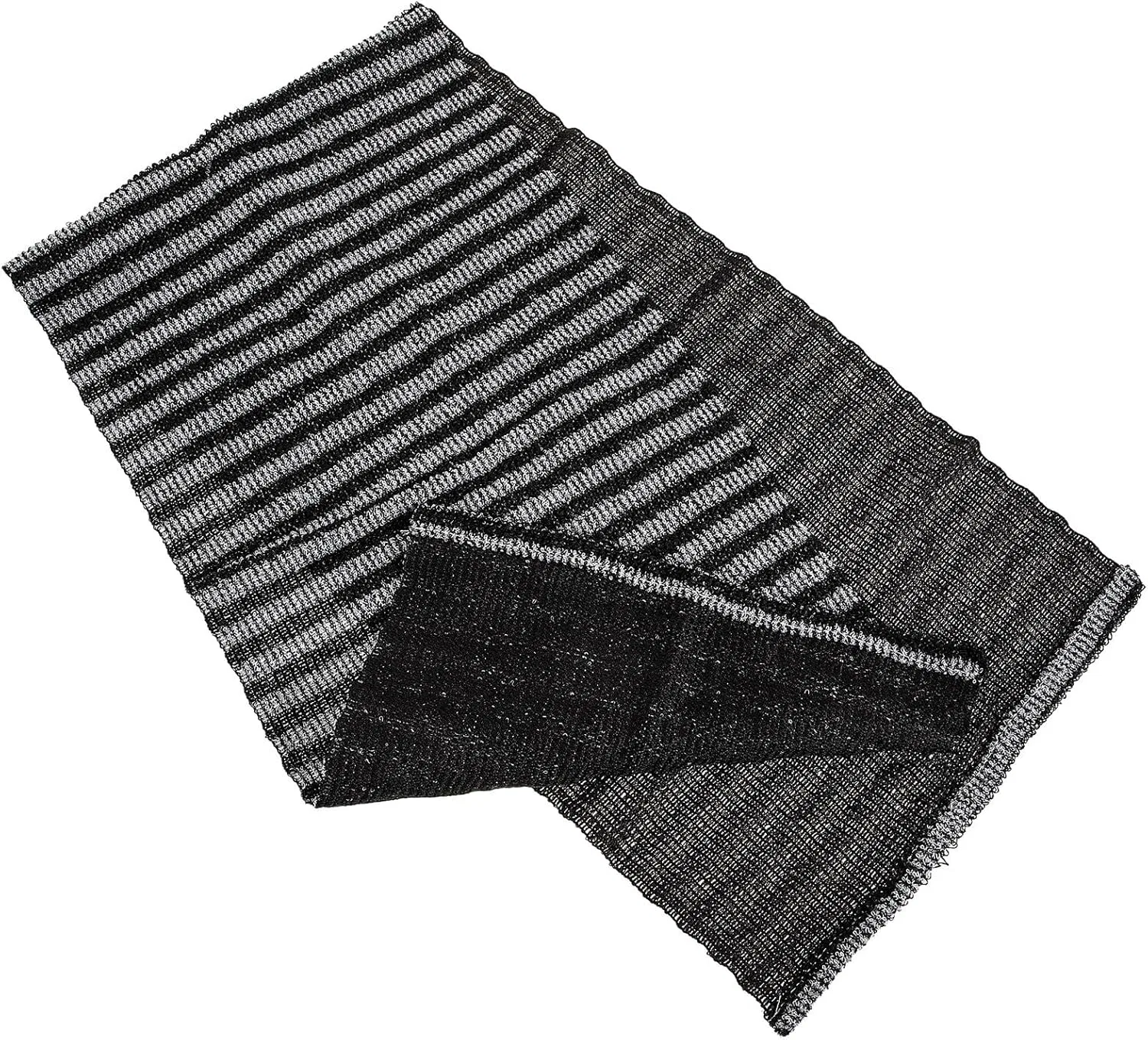 Пилинг-полотенце для душа жаккардовое из полиэстера, Mobestech, 100x25x0,1 см