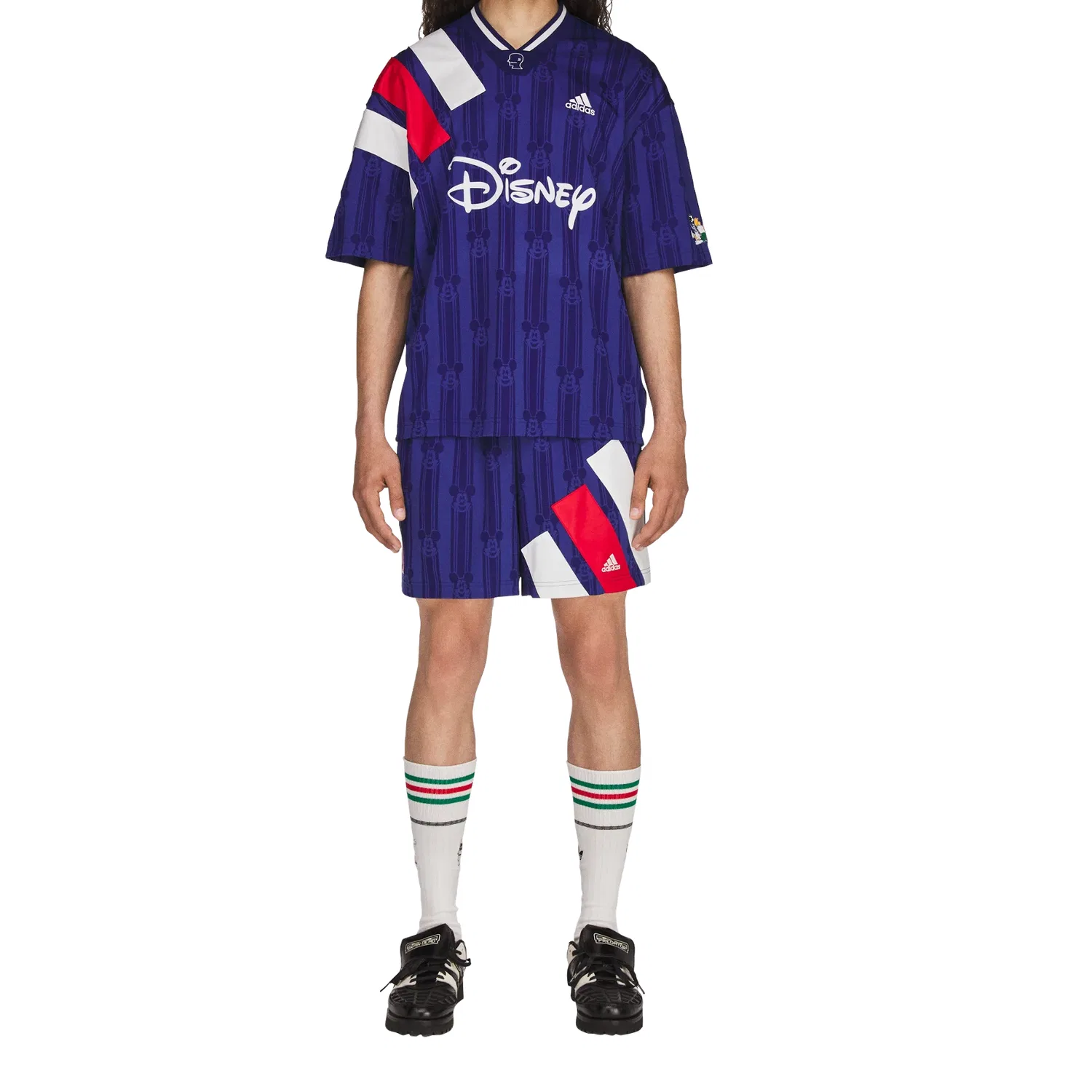 Мужские шорты с принтом Adidas Originals x Disney/ X Brain Dead, Victory Blue