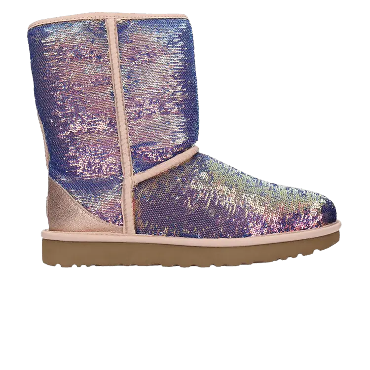 

Кроссовки UGG Wmns Classic Short Cosmos Sequin - Quartz, разноцветный