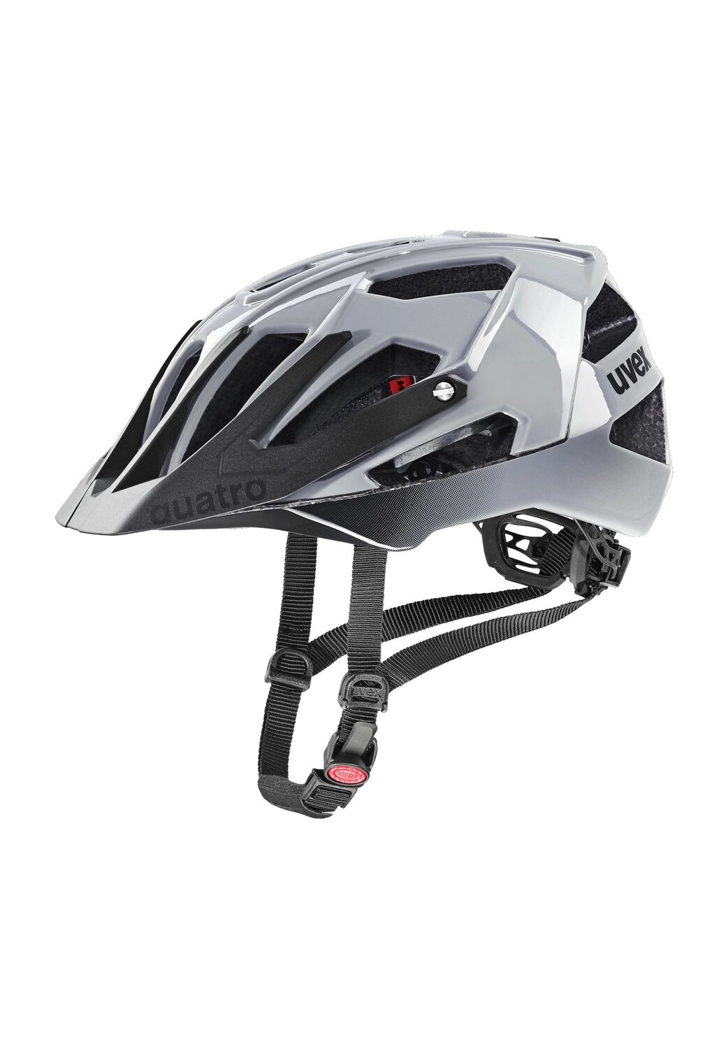 

Велосипедный шлем «Quatro», амортизирующий, ударопрочный uvex, цвет Rhino Black