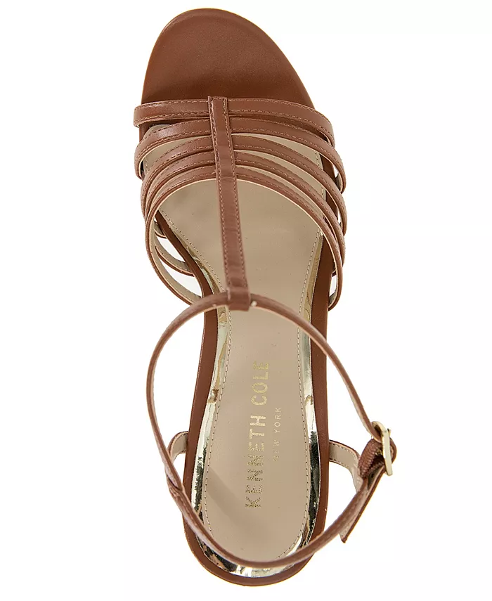Женские сандалии Celia на платформе с клином Kenneth Cole New York, желтый — фото 4