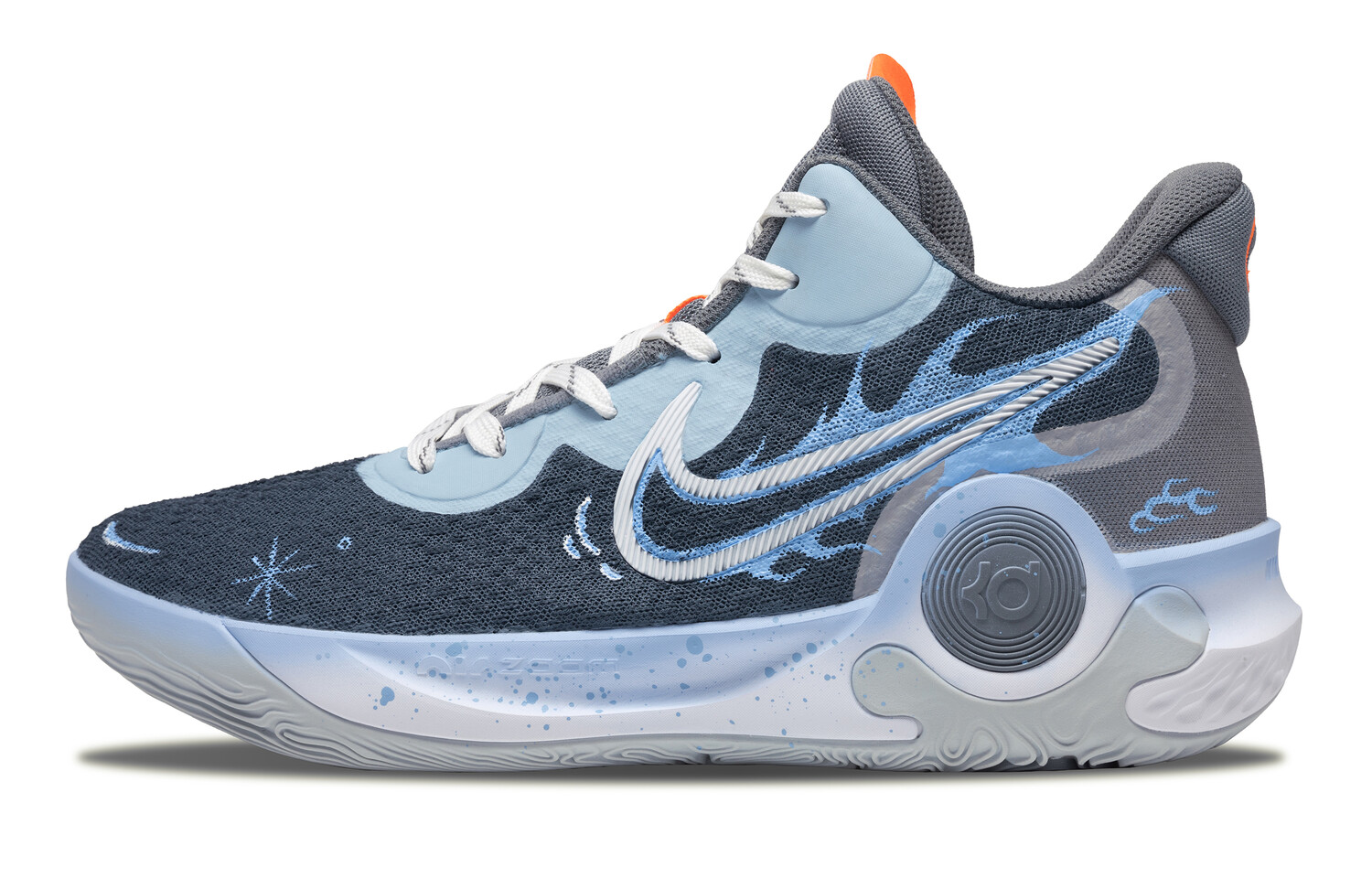 

Баскетбольные кроссовки KD Trey 5 IX Basketball Shoes Unisex Mid-Top Gray/Blue Nike